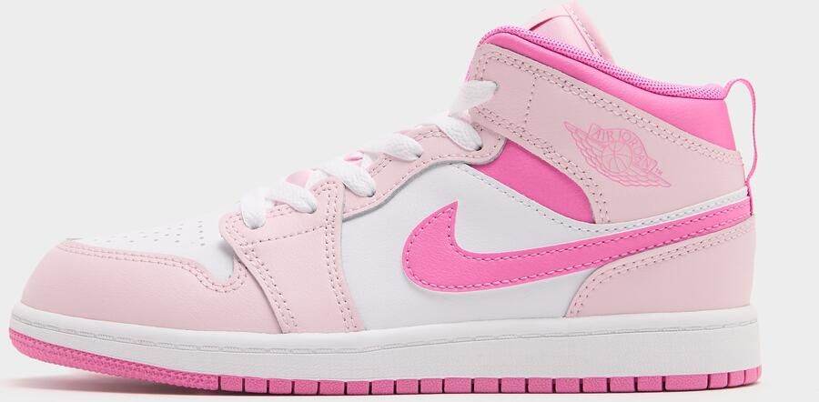 Jordan Air 1 Mid Children Roze Kind Roze
