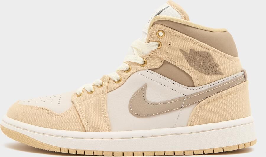 Jordan Air 1 Mid Dames Beige- Dames Beige