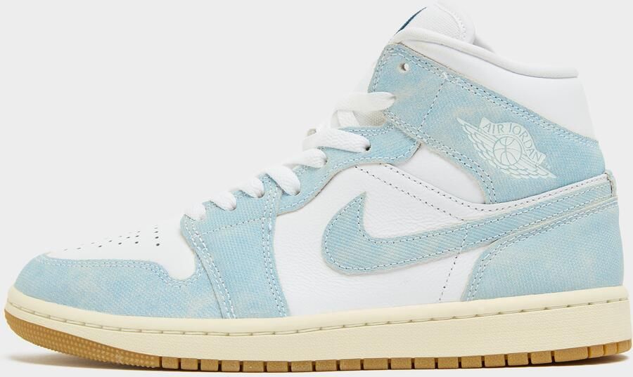 Jordan Air 1 Mid Dames Blauw- Dames Blauw