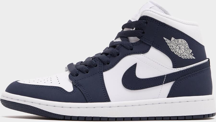 Jordan Air 1 Mid Dames Wit- Dames Wit
