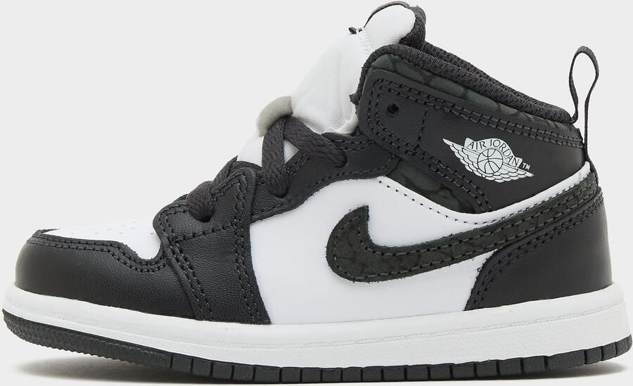 Jordan Air 1 Mid Infant Zwart Kind Zwart