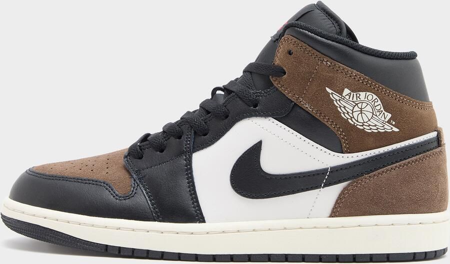 Jordan Herenschoenen Air 1 Mid Zwart- Heren Zwart