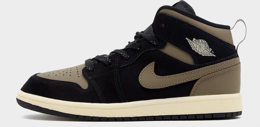 Jordan Air 1 Mid SE Children Zwart Kind Zwart