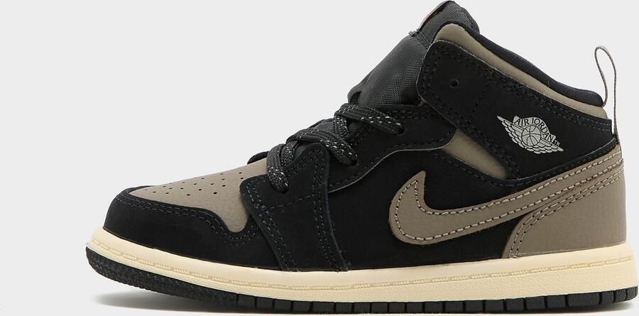 Jordan Air 1 MID SE Infant Zwart