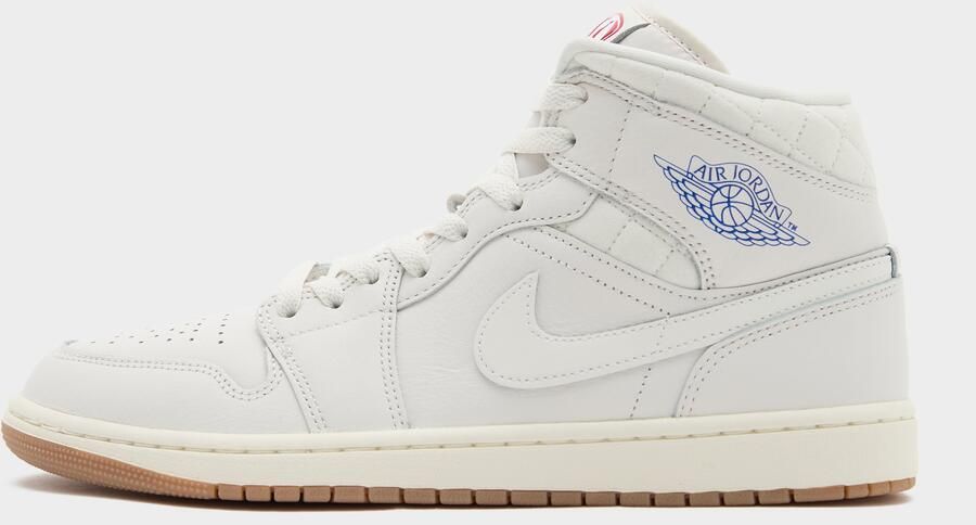 Jordan Air 1 Mid Wit- Heren Wit