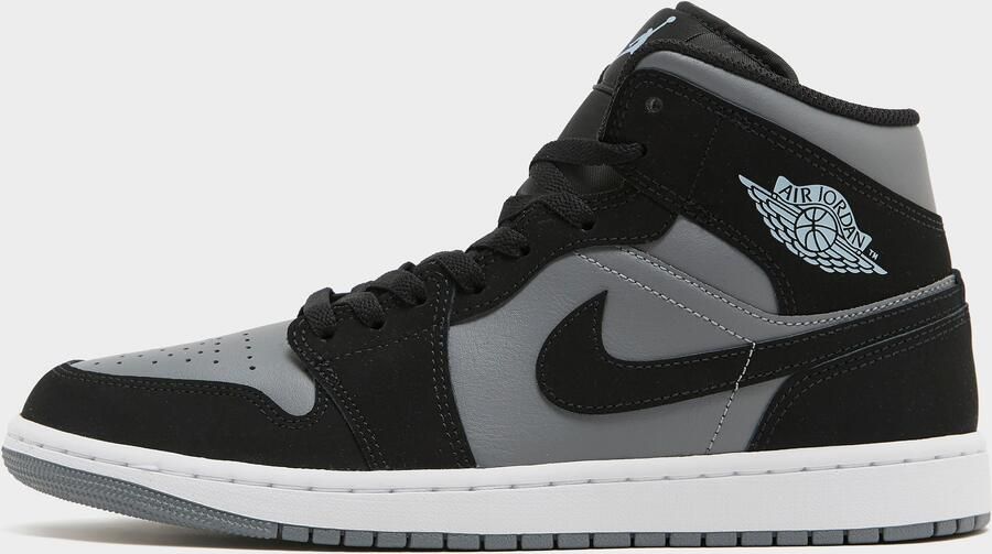 Jordan Air 1 Mid Zwart- Heren Zwart