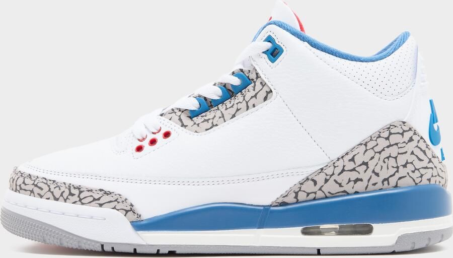 Jordan Air 3 Retro True Blue Junior Wit Kind Wit