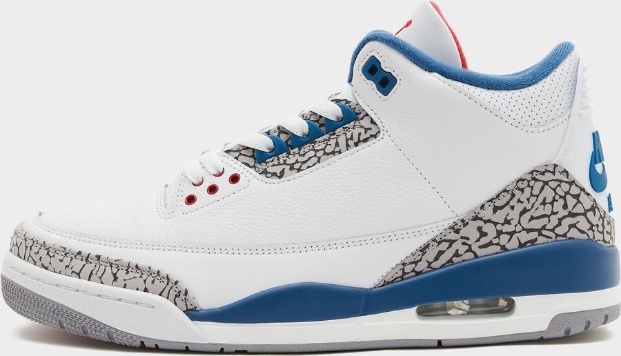 Jordan Air 3 Retro 'True Blue' Wit- Heren Wit