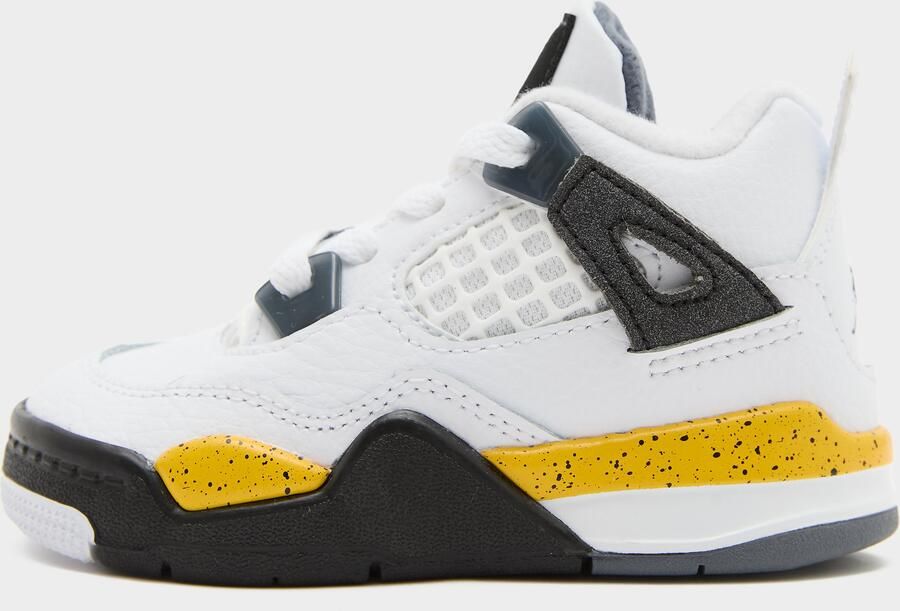 Jordan Air 4 Retro 'Tour Yellow' Infant Wit Kind Wit