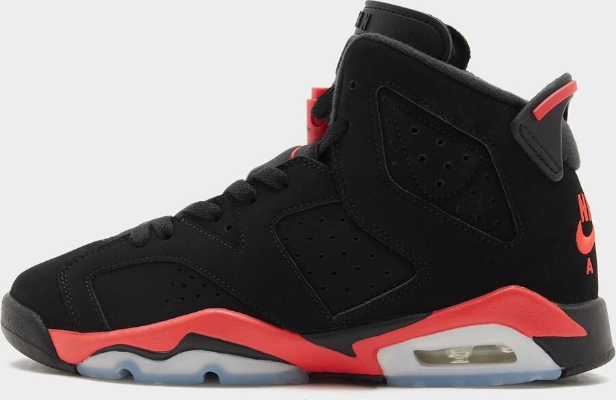Jordan Air 6 Retro Infrared 'Sales ' Junior Zwart Kind Zwart