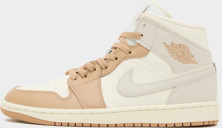 Jordan Damesschoenen Air 1 Mid Pale Ivory- Dames Pale Ivory