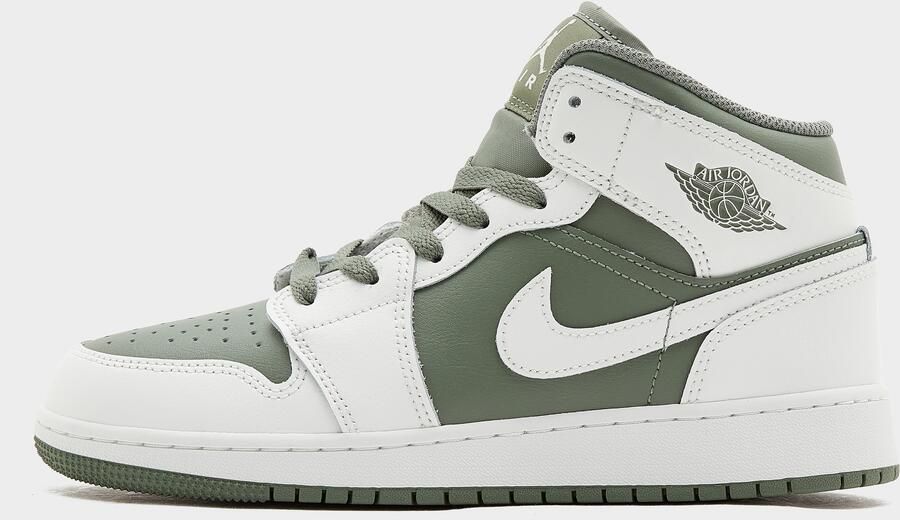 Jordan Air 1 Mid Junior Wit