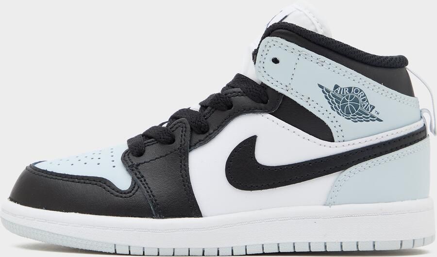 Jordan Kleuterschoenen 1 Mid Zwart Kind Zwart