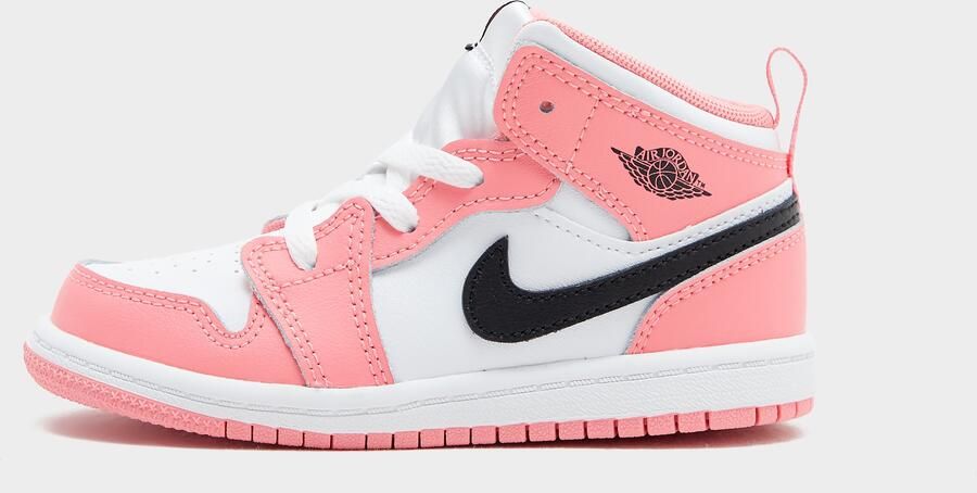 Jordan Schoenen voor baby's peuters 1 Mid Roze Kind Roze