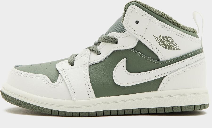 Jordan Schoenen voor baby's peuters 1 Mid Wit Kind Wit