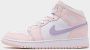 Nike Air Jordan 1 Mid Pink Wash (GS) FD8780-601 roze lila paars wit sneakers hoog zomerschoenen kindersneakers - Thumbnail 2