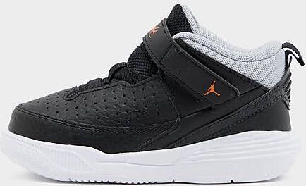 Jordan Max Aura 5 schoenen voor baby's peuters Black Wolf Grey White Magma Orange Black Wolf Grey White Magma Orange