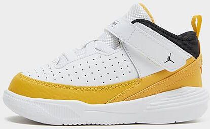 Jordan Max Aura 5 schoenen voor baby's peuters Yellow Ochre Black White Yellow Ochre Black White