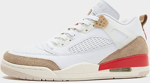 Jordan Spizike Low White- Heren White