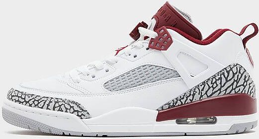 Jordan SPIZIKE LOW White Wolf Grey Anthracite Team Red- Heren White Wolf Grey Anthracite Team Red