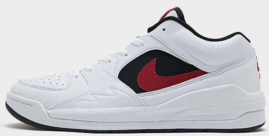 Jordan Stadium 90 White Black Gym Red- Heren White Black Gym Red