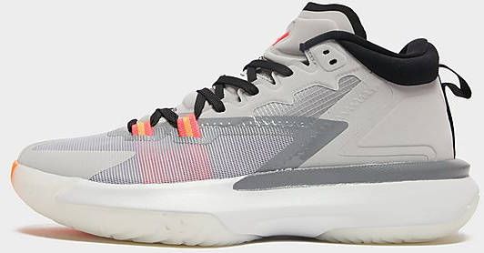 Jordan Zion 1 Light Smoke Grey Smoke Grey Black Total Orange Heren