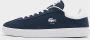 LACOSTE Lage Sneakers Heren Baseshot Premium Maat: 45 Materiaal: Nubuck Kleur: Blauw - Thumbnail 6
