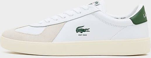 Lacoste Baseshot Pro Leather White- Heren White