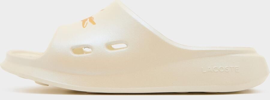 Lacoste Dames Badslipper Meduz Slide Off White Wit - Foto 3