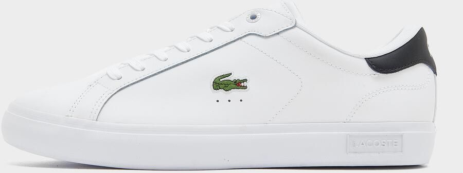 Lacoste POWERCOURT 125 2 SMA WHT BLK Heren Sneakers wit-zwart - Foto 5