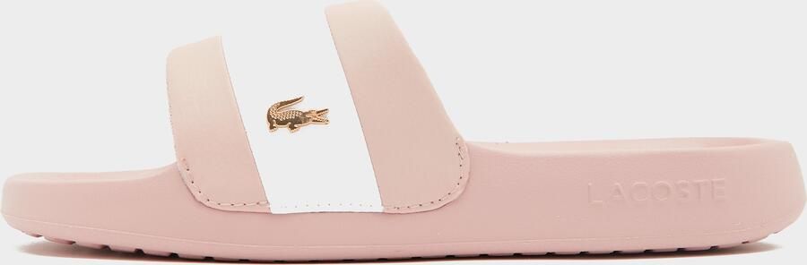 Lacoste Serve Pin Slides Dames Bruin- Dames Bruin