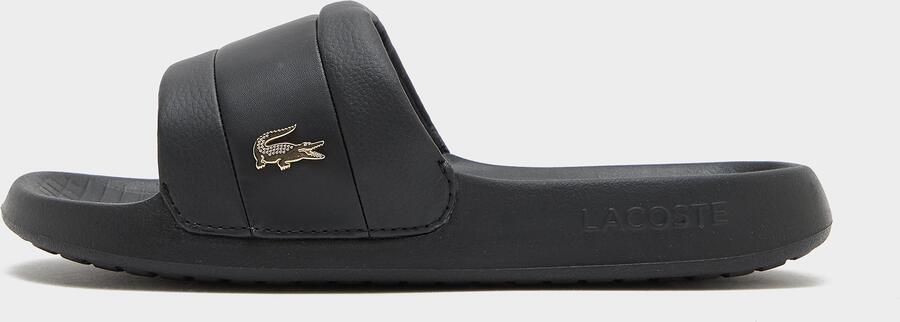 Lacoste Serve Pin Slides Zwart- Heren Zwart