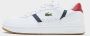 Lacoste Witte leren lage sneakers met rubberen zool White Heren - Thumbnail 3