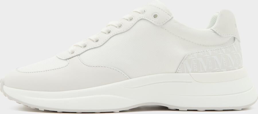 Mallet LDN Soho Heel Mono Wit- Heren Wit