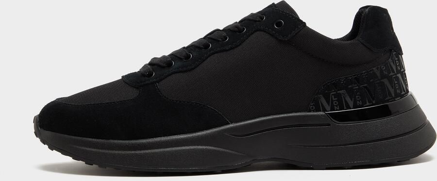 Mallet LDN Soho Heel Mono Zwart- Heren Zwart