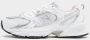 New Balance GR530GK GS White Mid Century Pink Sneaker GR530GK - Thumbnail 3