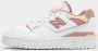 New Balance Witte Sneakers Suede Regular Fit Multicolor Dames - Thumbnail 2