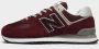 New Balance Ml574 EGB Suède en Textiel Sneakers Red Heren - Thumbnail 5
