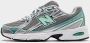 New Balance U740N Silver Metallic & New Spruce - Thumbnail 2