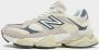 New Balance Beige Suède Sneakers met Logodetail - Thumbnail 3