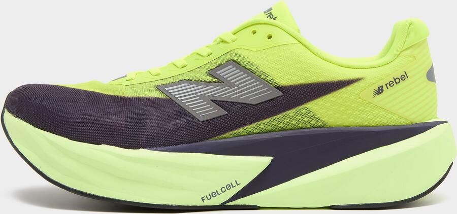 New balance Loopschoen 'Rebel V5' limoen donkerlila zwart - Foto 2