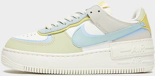Nike AF1 Shadow Damesschoenen Sail Light Marine Olive Aura Ocean Cube Dames - Foto 4