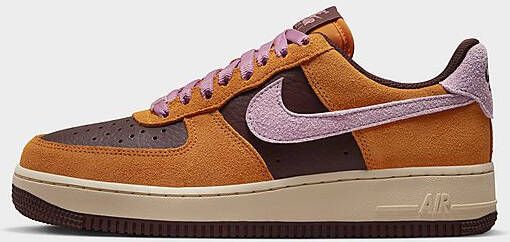 Nike Air Force 1 '07 Damesschoenen Magma Orange Burgundy Crush Pearl White Elemental Pink- Dames