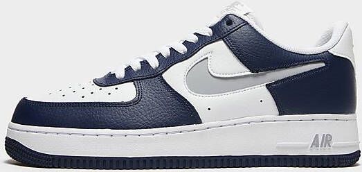 Nike Air Force 1 '07 Lv8 Midnight Navy Wolf Grey White Schoenmaat 38 1 2 Sneakers DV3501 400 - Foto 2