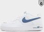 Nike Air Force 1 GS Limited Edition Wit Blauw Sneakers - Thumbnail 2