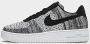 Nike Air Force 1 Flyknit 2.0 Oreo Zwart Wit Sneakers Doos Zonder Deksel - Thumbnail 3