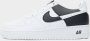 Nike Air Force 1 Next Nature Wit Zwart Sneakers Unisex Doos Zonder Deksel - Thumbnail 2