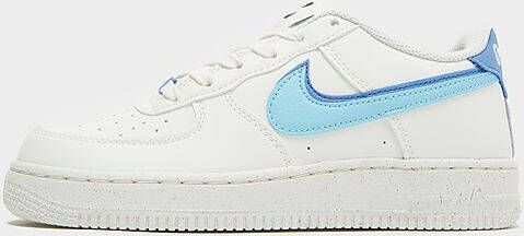 Nike Air Force 1 LV8 sneakers wit aqua kobaltblauw - Foto 3