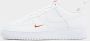 Nike Air Force 1 '07 White University Red Sneakers Mannen Wit Rood Doos zonder deksel - Thumbnail 2