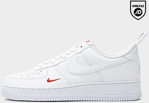 Nike Air Force 1 '07 White University Red Sneakers nen Wit Rood Doos zonder deksel - Foto 6